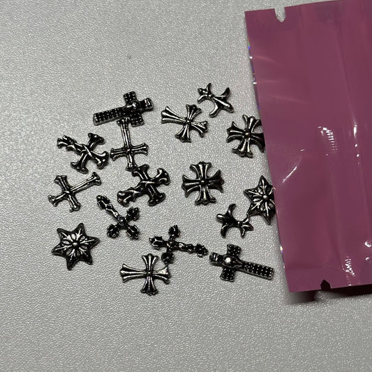 Mixed Cross Charms