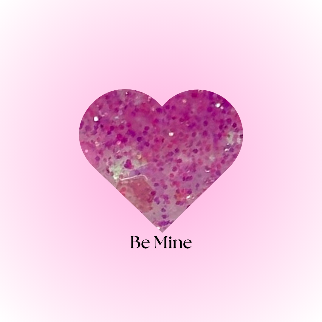 BE MINE- *EXCLUSIVE* GLITTER ACRYLIC