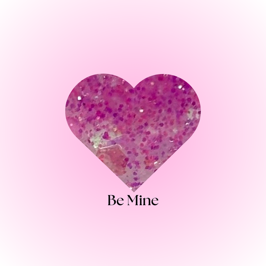 BE MINE- *EXCLUSIVE* GLITTER ACRYLIC