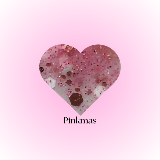 PINKMAS- GLITTER ACRYLIC