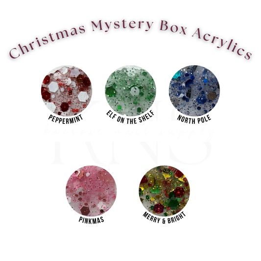 CHRISTMAS MYSTERY BOX ACRYLICS